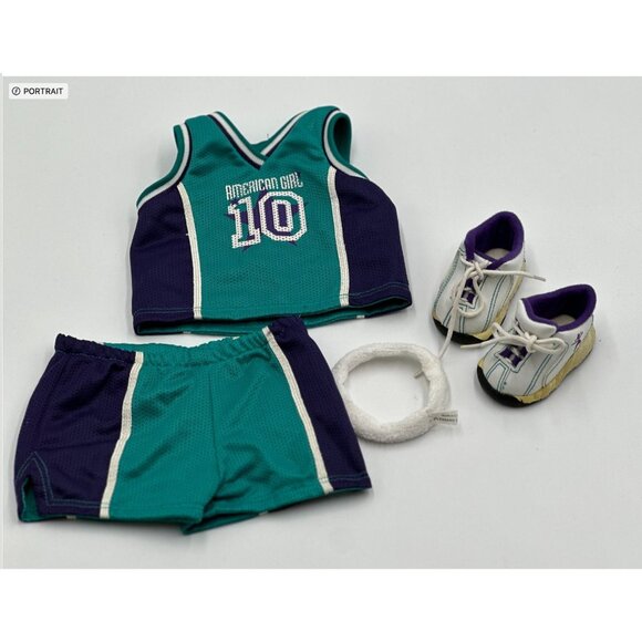 American Girl of Today Vintage Pleasant Company Basketball Outfit I I999 Retired - Picture 2 of 9
